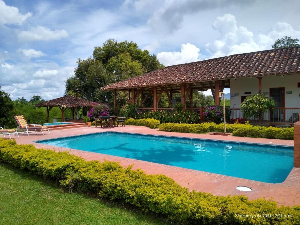 キンバヤ Hacienda El Samanヴィラ エクステリア 写真