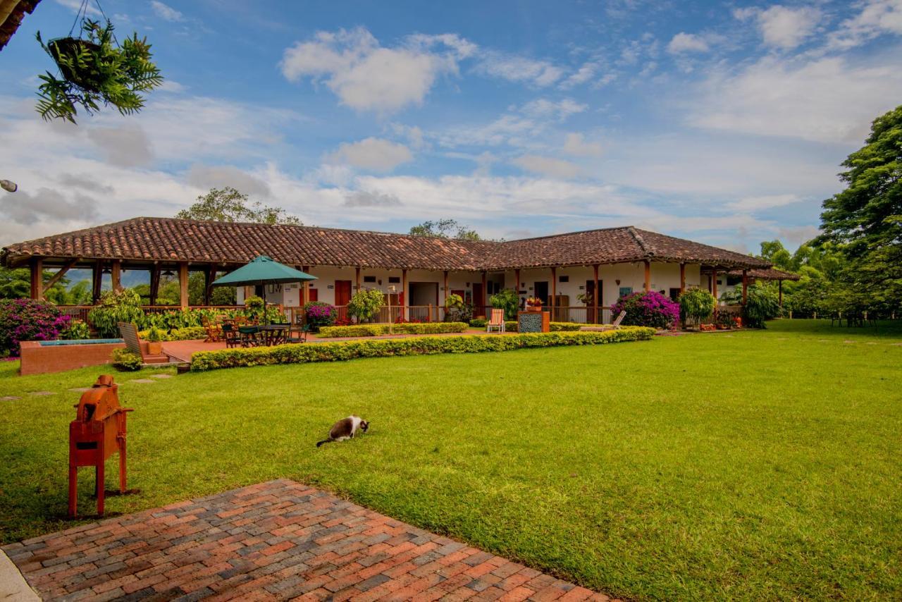 キンバヤ Hacienda El Samanヴィラ エクステリア 写真
