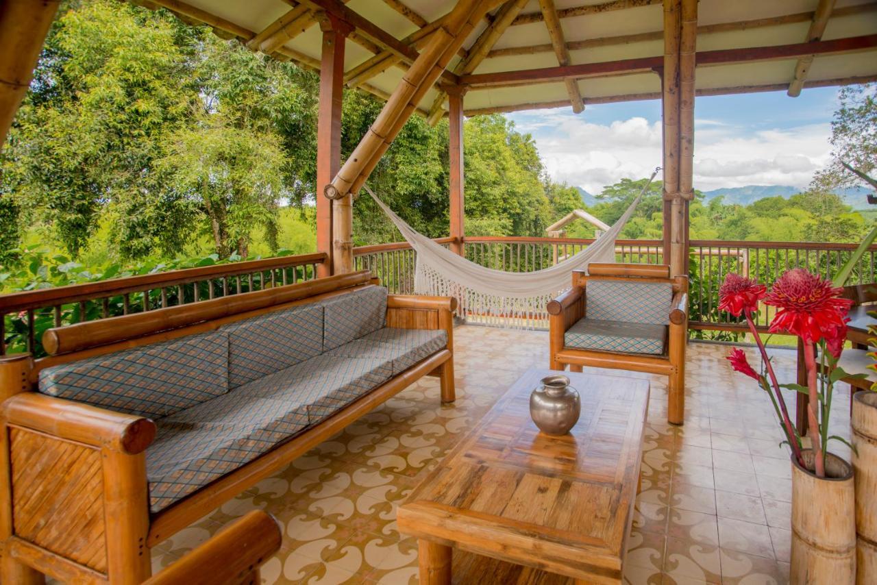 キンバヤ Hacienda El Samanヴィラ エクステリア 写真
